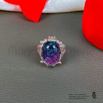 Bague aqiqa argent