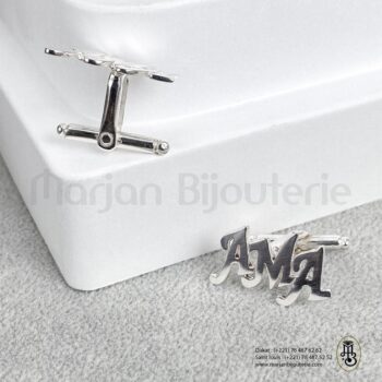 Bouton Machette Personnalisé en argent