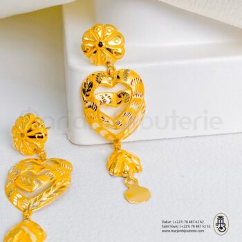 Boucle d'oreille langal en Or 18k