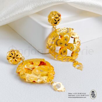 Boucle d'oreille langal en Or 18k