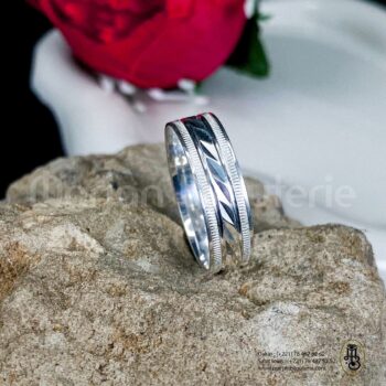 Bague alliance en argent