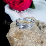 Alliance couple argent marjan bijouterie 6