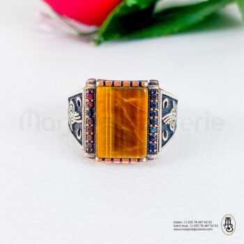 Bague Aqiqa en argent