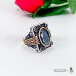 Bague aqiqa en argent