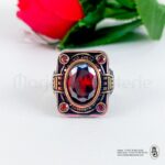 Bague aqiqa en argent