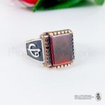 Bague Aqiqa en argent