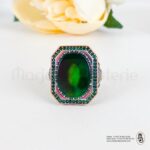 Bague aqiqa en argent