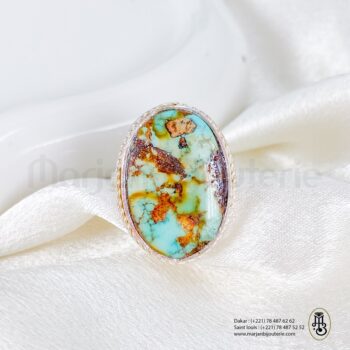 Bague aqiqa en argent