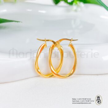Boucle d'oreille en or 18k