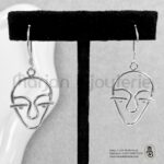 Boucle d'oreille en argent