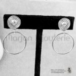 Boucle d'oreille en argent