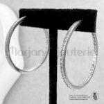 Boucle d'oreille en argent