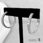 Boucle d'oreille en argent