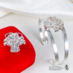 Ensemble Bracelet / bague en argent