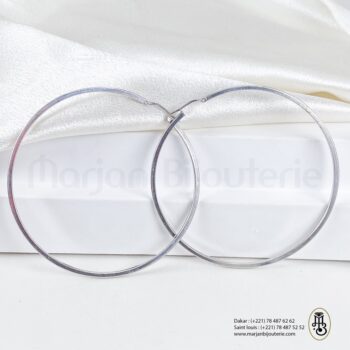 Boucle d'oreille en argent