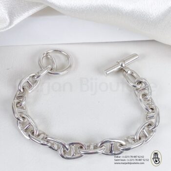 Gourmette en argent