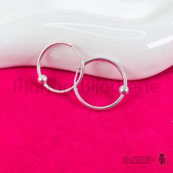 Boucle d'oreille  en argent pour enfant