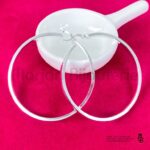Boucle d'oreille créole en argent