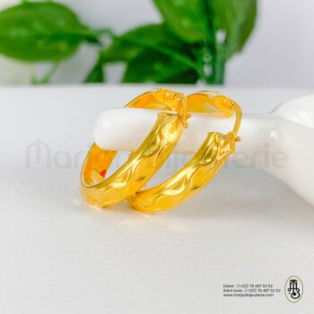 Boucle d'oreille en Or 18k