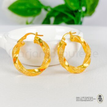 Boucle d'oreille en Or 18k