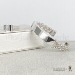 Ensemble bracelet / bague en argent adulte
