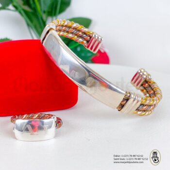 Ensemble bracelet / bague ndiakhass