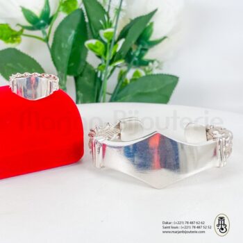 Ensemble bracelet / bague en argent