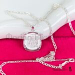 Chaine ayatul kursi en argent