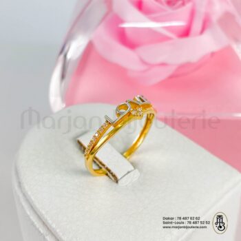 Bague alliance en Or 18k