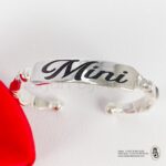 Bracelet en argent personnalise pour enfant