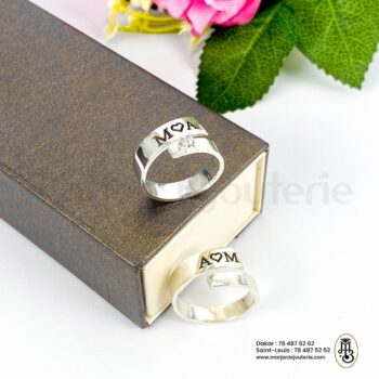 Duo bagues alliances en argent pour couple