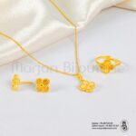 Ensemble Van Cleef en argent Rhodie