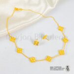 Coller van cleef argent Doré 12