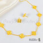 Coller van cleef argent Doré 12