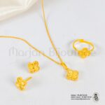 Coller van cleef argent Doré 10