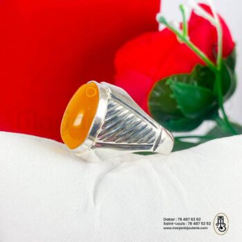 Bague aqiqah en argent
