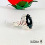 bague argent aqiqa Pierre 10