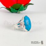 bague argent aqiqa Pierre 14