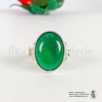 bague argent aqiqa Pierre 24