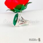 bague argent aqiqa Pierre 24