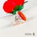 bague argent aqiqa Pierre 31
