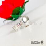 bague argent aqiqa Pierre 33