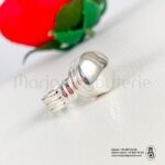 bague argent aqiqa Pierre 33
