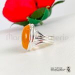 bague argent aqiqa Pierre 36
