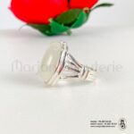 bague argent aqiqa Pierre 41