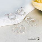 Boucle d&rsquo;oreille argent marjan6