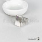 Bague chevaliére argent 925 8