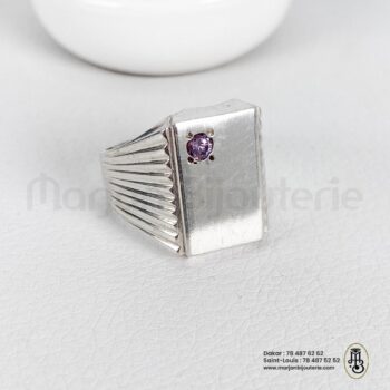 Bague Chevalière en argent
