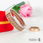 Bracelet bague ndiakhass avec OR 1