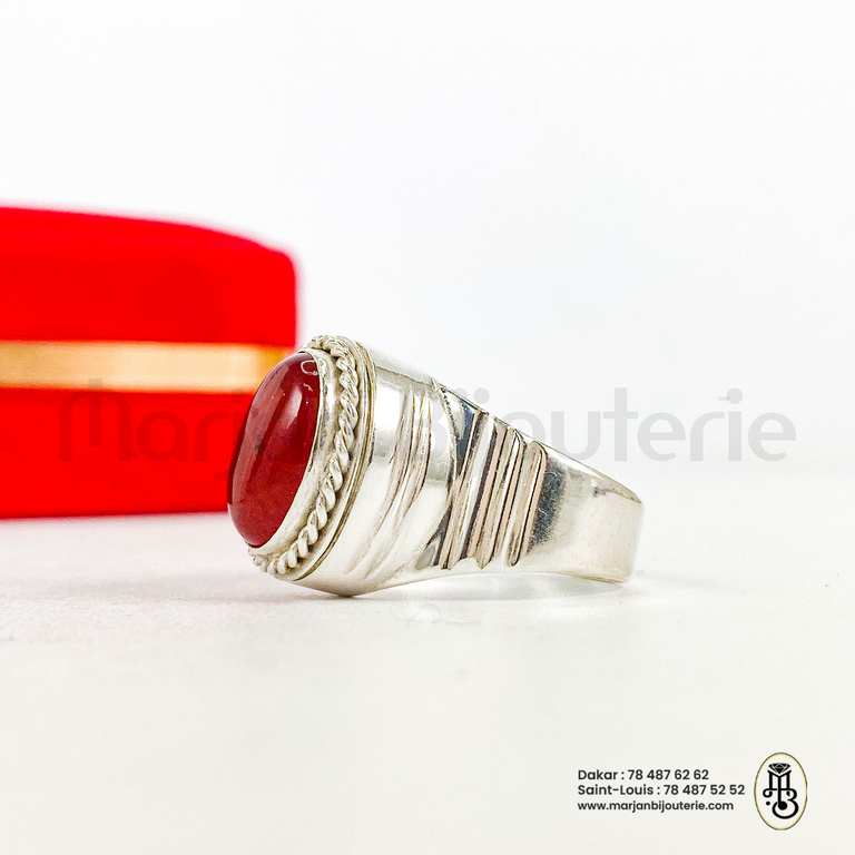 Bague aqiqah en argent